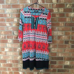 Ellen Tracy Tunic Top  Shirt  Medium